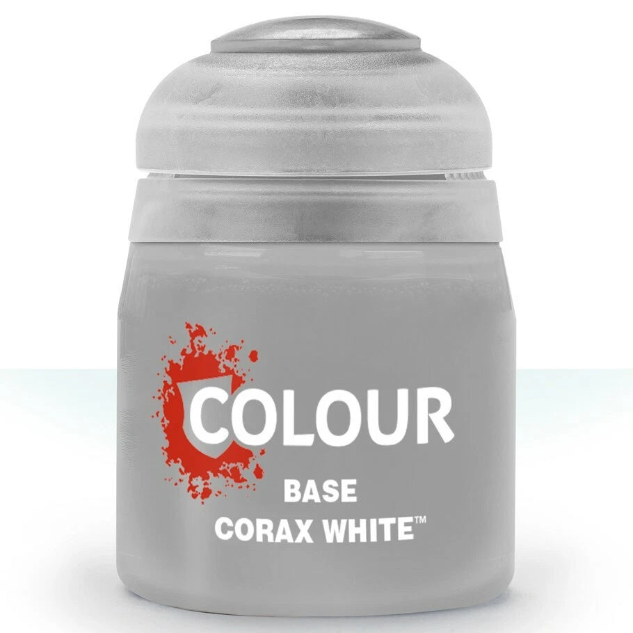 Corax White Citadel Colour base paint Games Workshop Warhammer AoS 40k