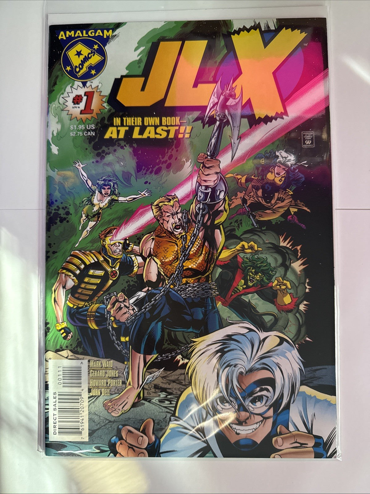 Amalgam comics 12 lot. Marvel & DC characters combined. Higher Grade.