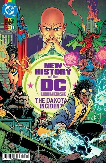 NEW HISTORY OF THE DC UNIVERSE THE DAKOTA INCIDENT #1 (ONE SHOT) DIEGO OLORTEGUI UNLOCK