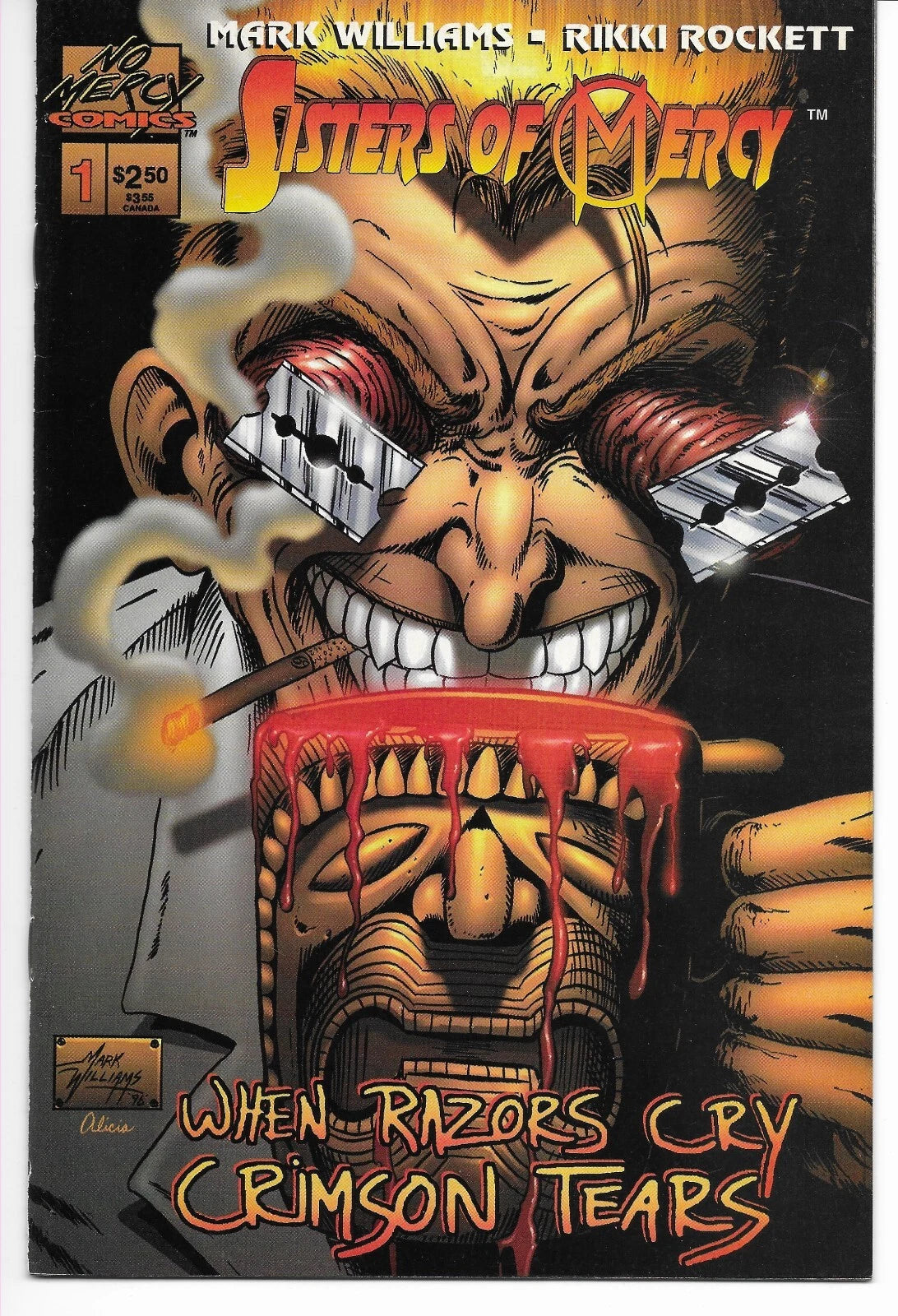 Sisters of Mercy: When Razors Cry Crimson Tears #1 - No Mercy Comics - Rockett