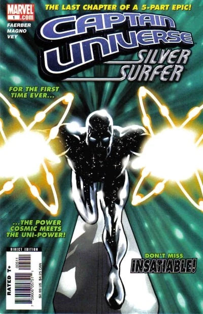CAPTAIN UNIVERSE / SILVER SURFER #1 2006 Marvel Comics Jay Faerber