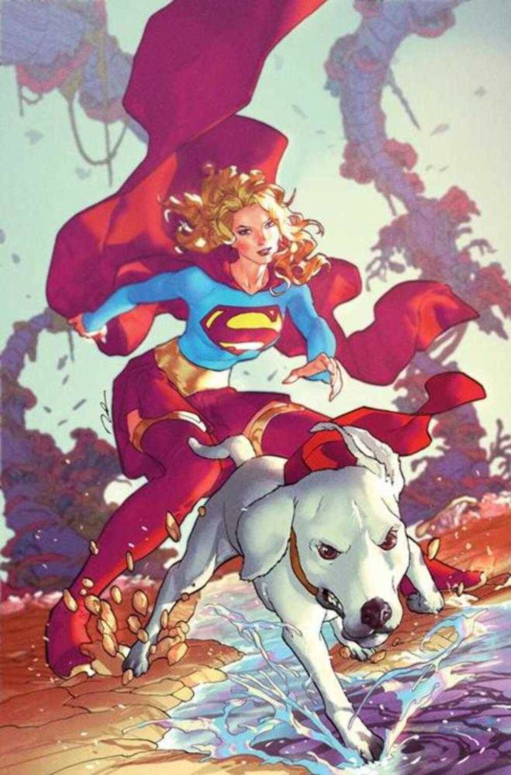 SUPERMAN DAY 2026 - SUPERGIRL WOMAN OF TOMORROW #1 CVR C BLANK CARD STOCK VAR