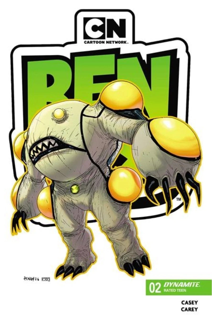 BEN 10 #2 2ND PRINTING CVR A ROBERT CAREY