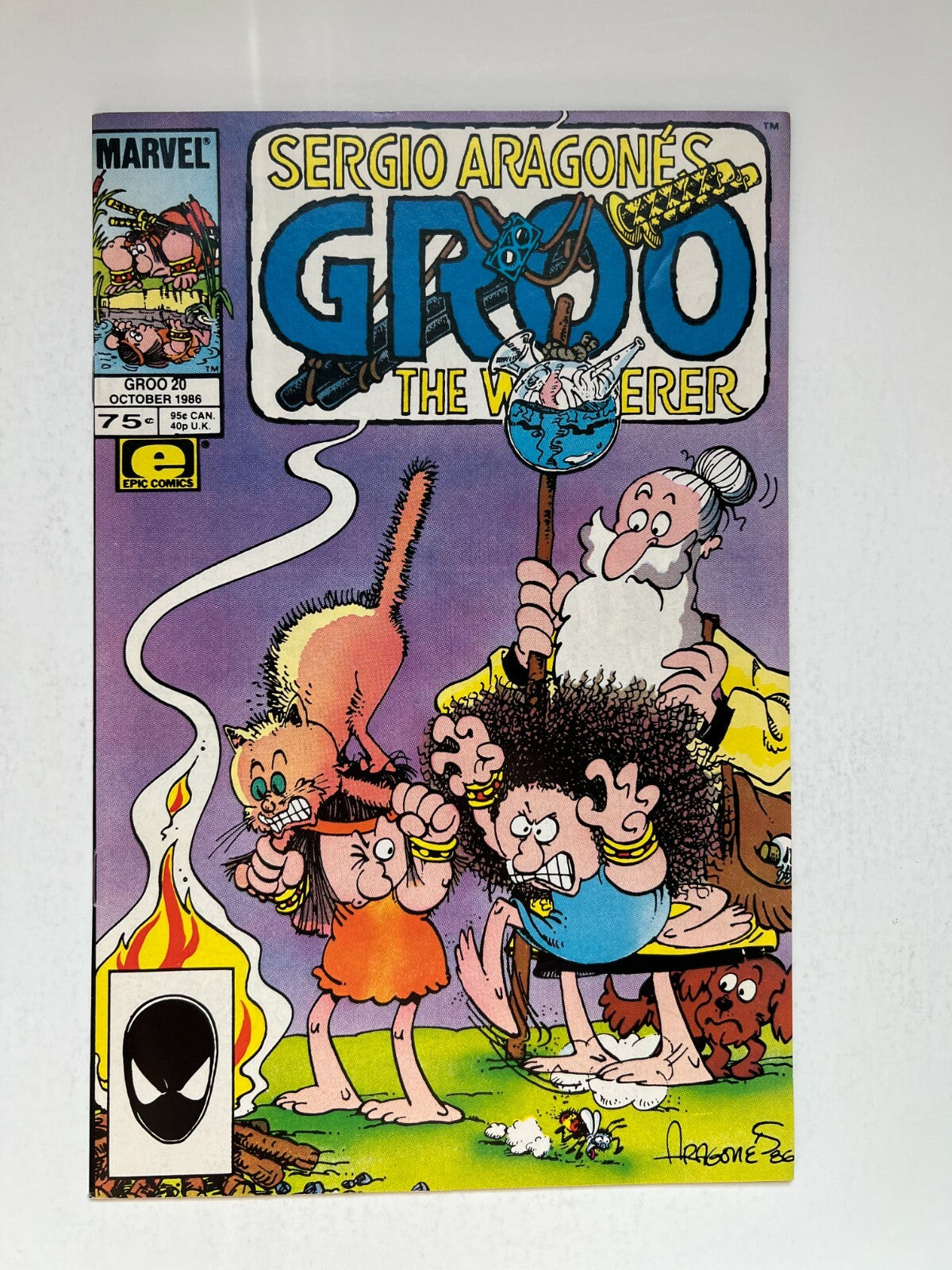 SERGIO ARAGONES GROO THE WERER OCTOBER 1986