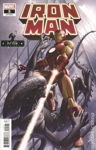 Iron Man #5B Jung-Geun Yoon Vs Alien Variant VF 2021