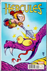 HERCULES #1 Skottie Young Baby Variant Cover Marvel Comics 2016 Series Abnett