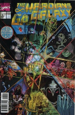 GUARDIANS OF THE GALAXY #146 NM 2018 RON LIM LENTICULAR HOMAGE VARIANT