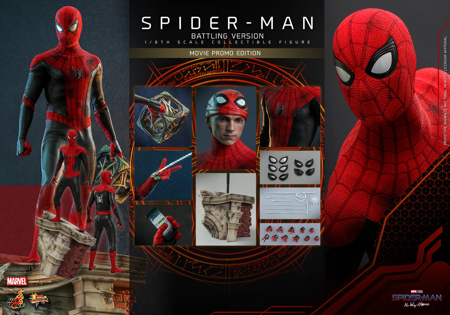 SPIDER-MAN (BATTLING VERSION) MOVIE PROMO EDITION