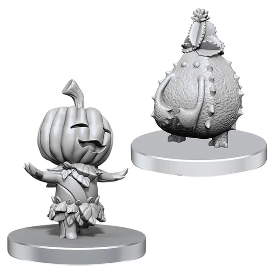WZK90821 Wizkids/NECA Pathfinder Battles Deep Cuts: Gourd Leshy and Cactus Leshy